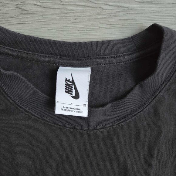 Nike x Olivia Kim Colorful Peace Sign Long Sleeve Off Noir Size Small - Picture 4 of 5